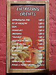 Champanillo menu