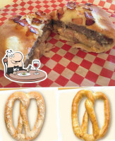 Monty's Pretzelria food