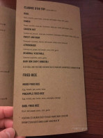 Pisces menu