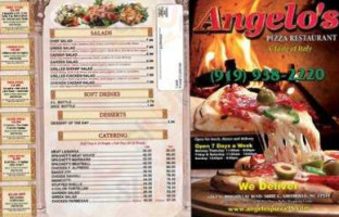 Angelo's Pizza food