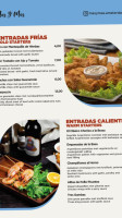 Mas Y Mas menu