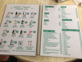 Mambocafe menu