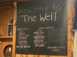 The Well menu