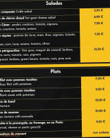 Le Loustic menu