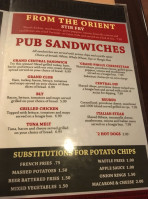 Grand Central Sports Grill menu