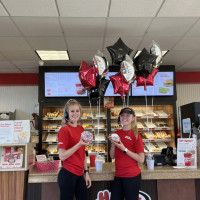 Honey Dew Donuts food