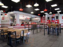 Five Guys Burgers Fries inside