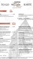 Gasthaus zum Riesen menu