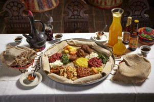 Ethiopian Diamond Restaurant food