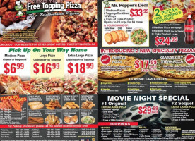 Free Topping Pizza food