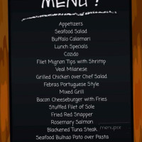 Costa Verde menu