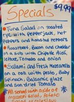 Twin Pond Farm Country Market menu