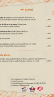 La Maison Du Revermont menu