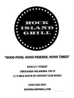 Rock Island Grill menu