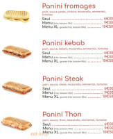 Mexi Kebab menu