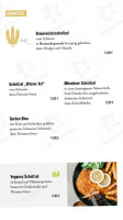 Brauereigasthof Sperber-bräu menu