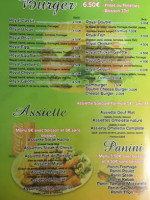 K&vc Sandwicherie menu