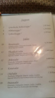 Athen menu