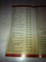 Pizzeria Ristorante Cara Mia menu