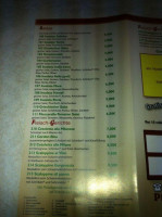 Pizzeria Ristorante Cara Mia menu