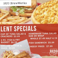 1820 Brewwerks food