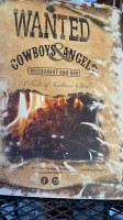 Cowboys Angels Restaurant And Bar menu