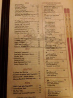 Tai's Dynasty menu