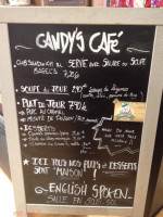 Candy's Café Périgueux menu