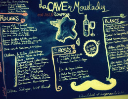 Le Comptoir a Moustaches menu