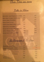 A Casa menu