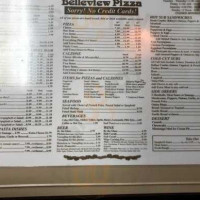 Belleview Pizza Italian menu