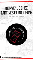 Tartines Et Bouchons menu