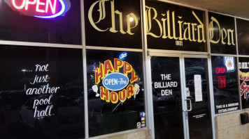 The Billiard Den outside