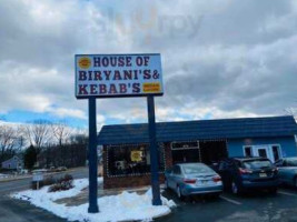 House Of Biryani's Kebabs outside