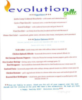 Evolution Grille menu