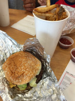 Five Guys Burgers Fries food