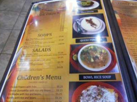 Los Mariachis Mexican Cuisine menu