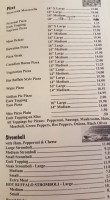 Jose's Pizza menu