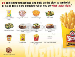 Wendy's menu