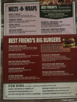 Best Friends menu