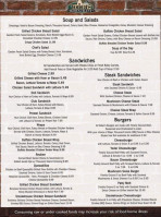 Yoder's Buffet menu