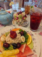 Lavender 'n Lace Tearoom food