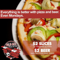 Wild Ace Pizza Pub food