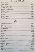 Furey's Trailway Take-out menu