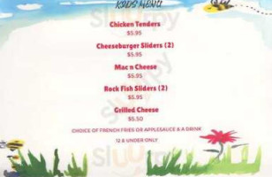 Mosby's Pub menu