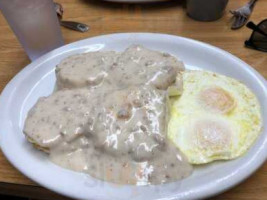 Flakey Cream Donut Shop food