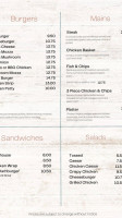 Storthoaks Doghouse menu