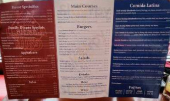 American Cafe menu