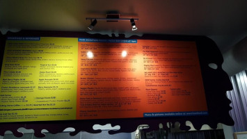 Fuze Food menu