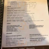 Willy T's Tavern Grill menu